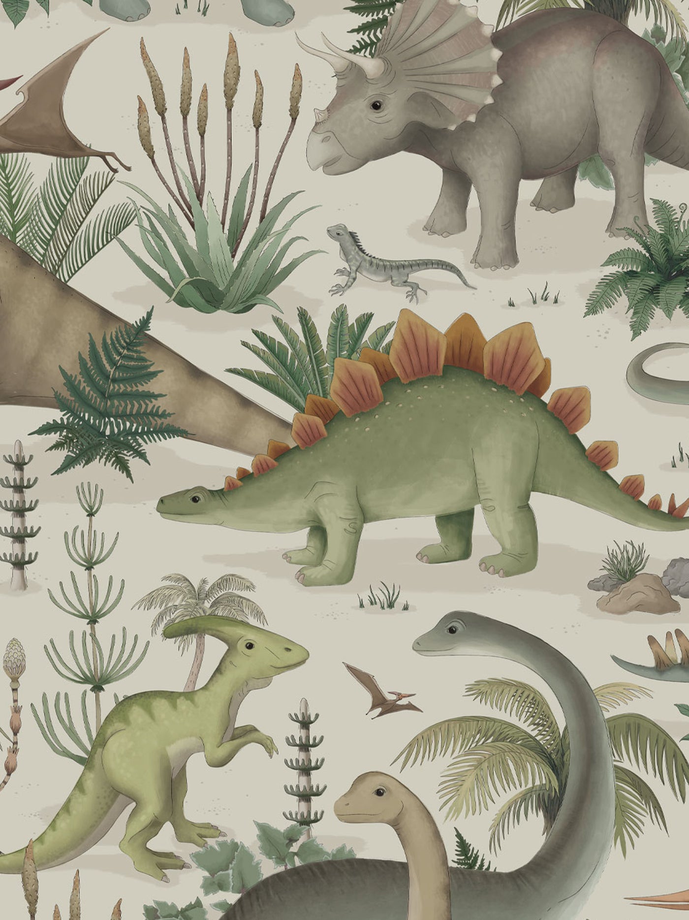 'Prehistorica' Wallpaper-Fossil
