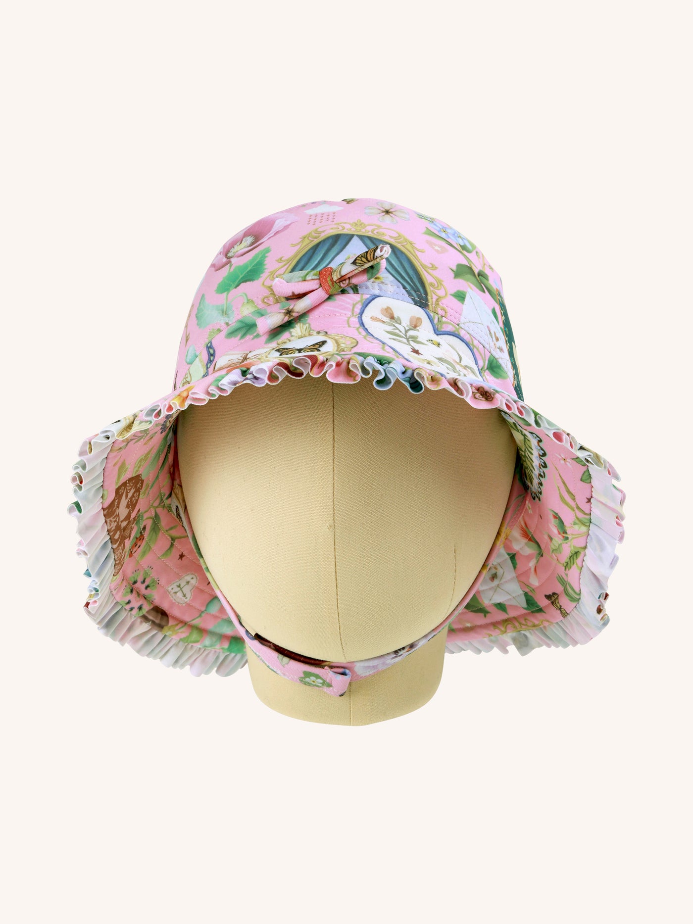 All my Hearts' Solis Swim Hat - Pink Love