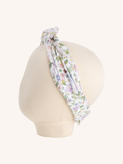 'Garden Ditsy' Sweetie Headband - Snow