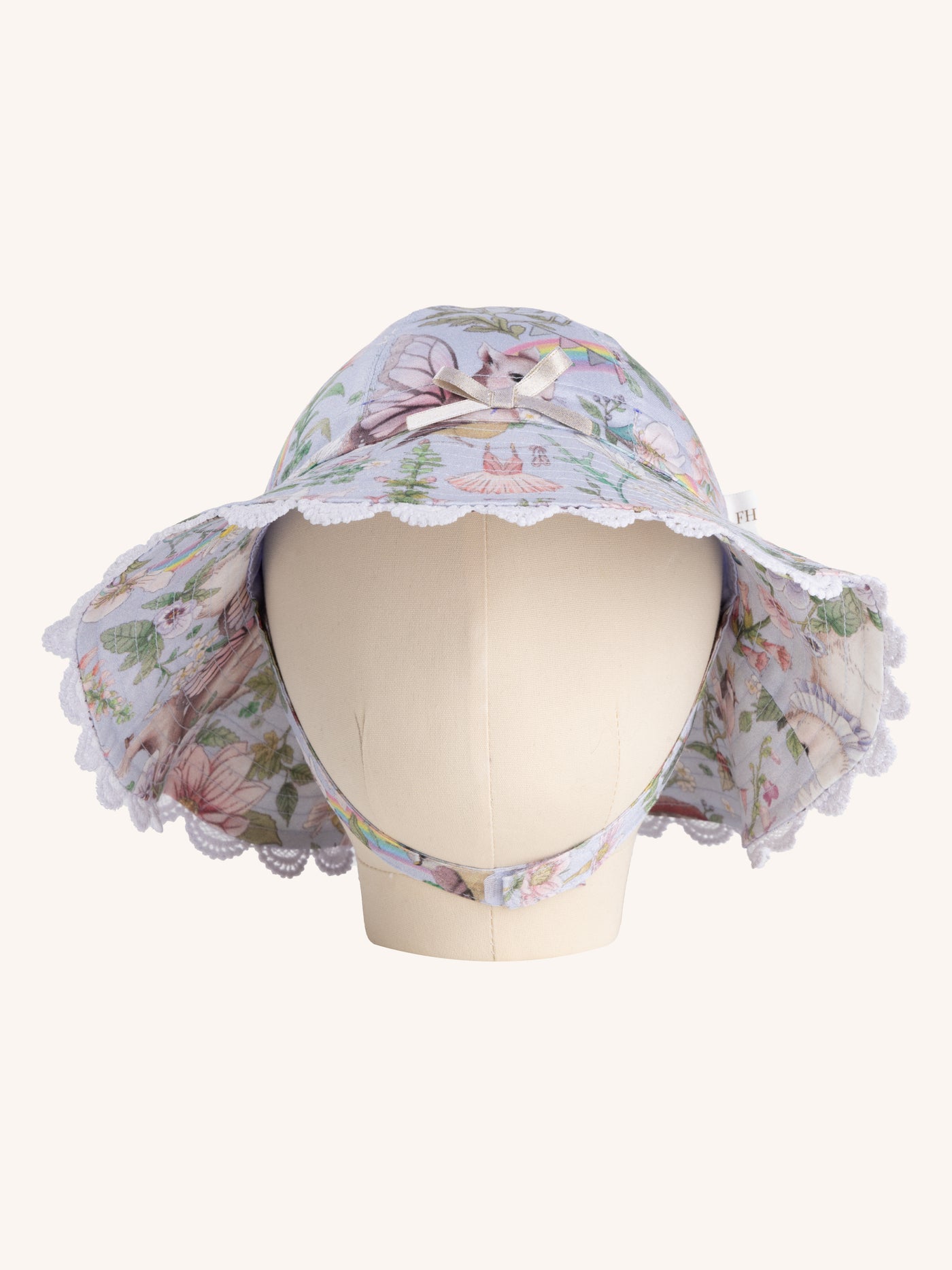 'Fairyland' Sunday Hat - Cornflower