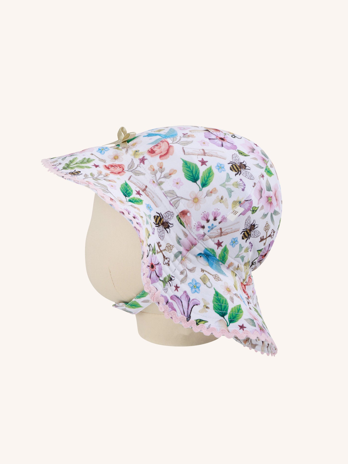 'Secret Diary' Sunday Baby Hat - Egret