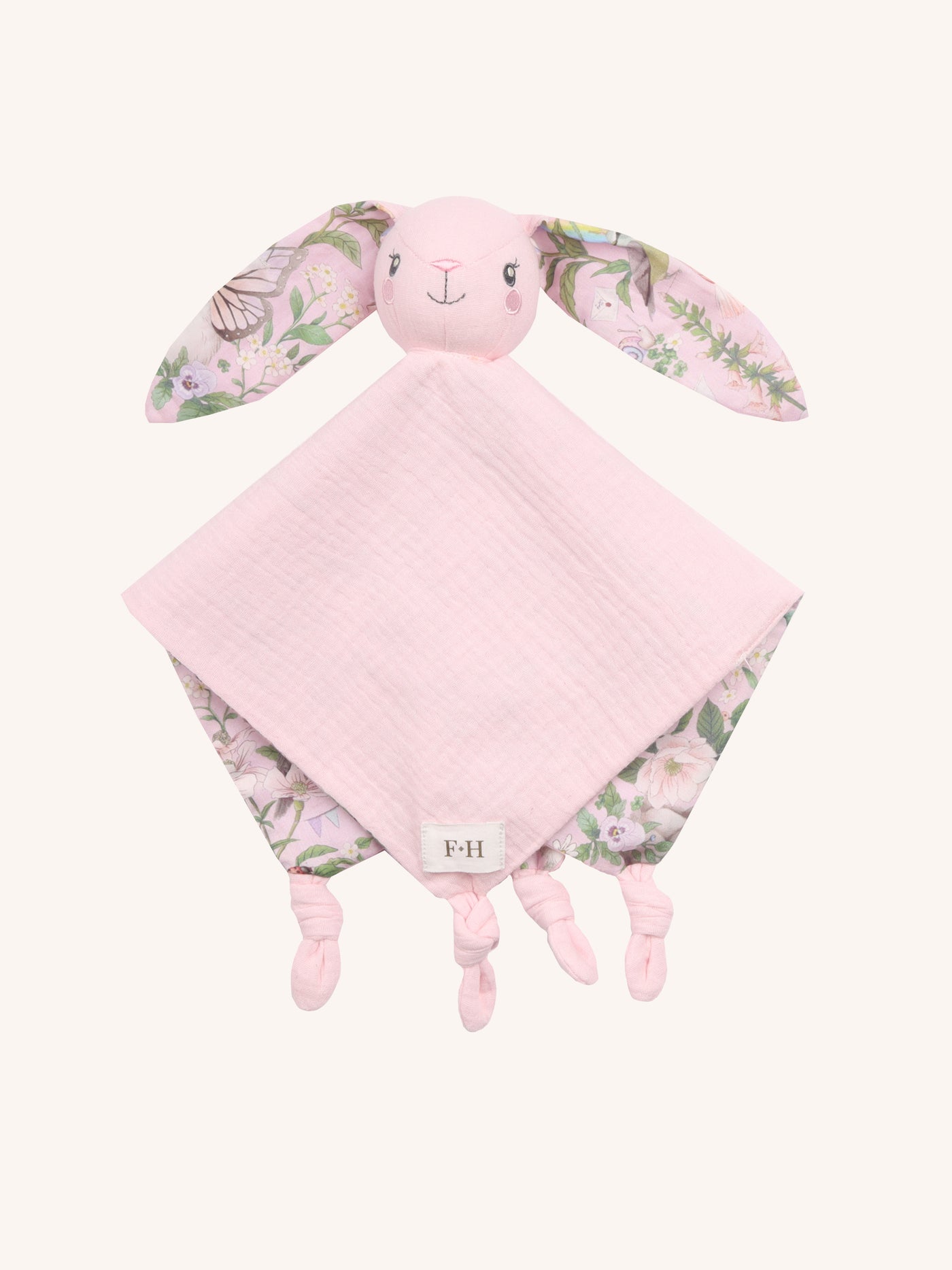 Blissful Bunny Comforter - Pink Lavender