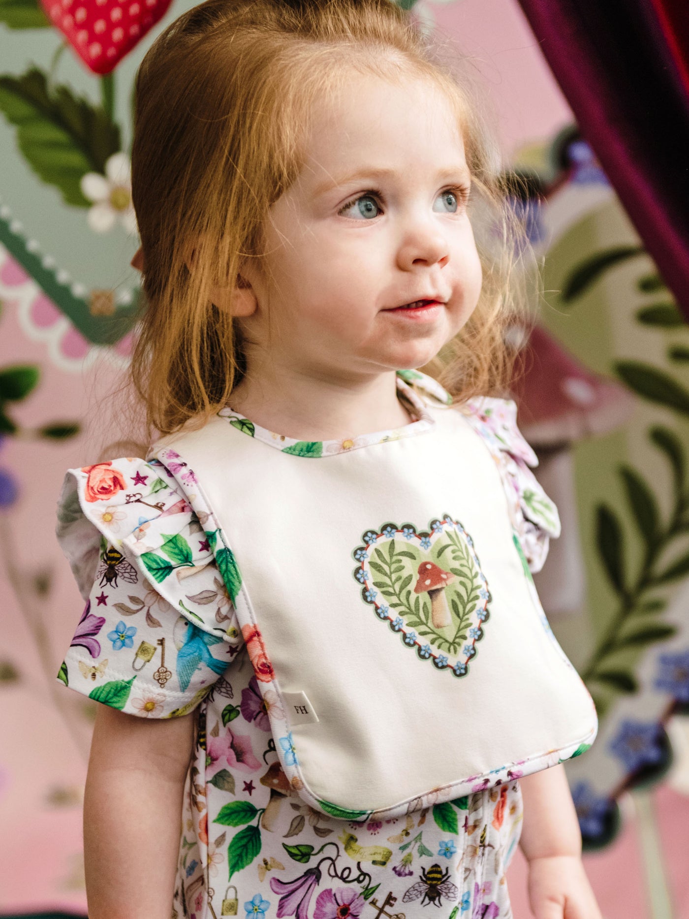 'Secret Diary' Dandy Duo Bibs - 2 Pack - Egret