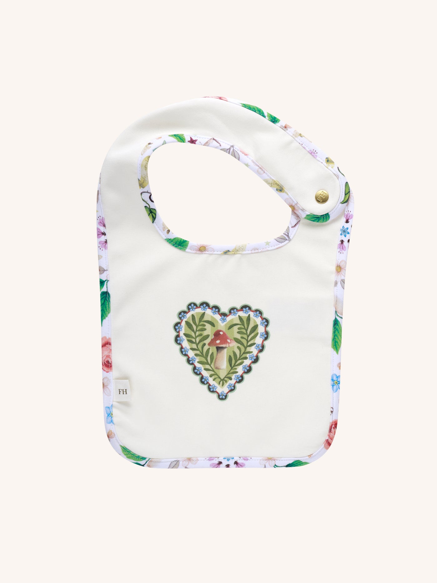 'Secret Diary' Dandy Duo Bibs - 2 Pack - Egret
