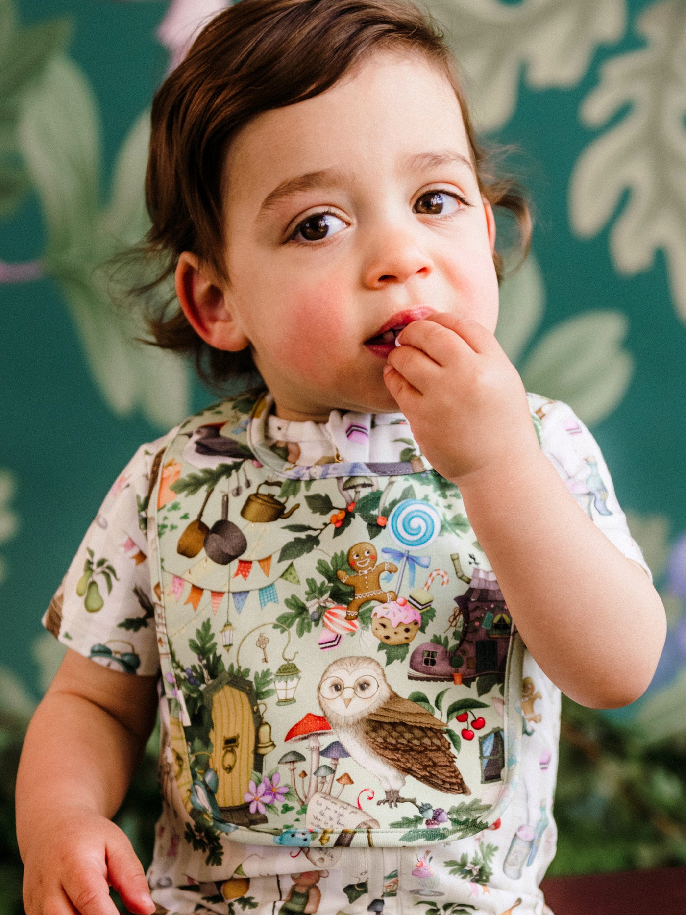 'The Faraway Tree' Dandy Duo Bibs - Porcelain