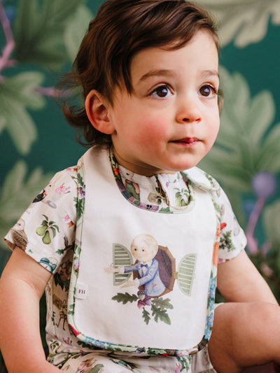 'The Faraway Tree' Dandy Duo Bibs - Porcelain
