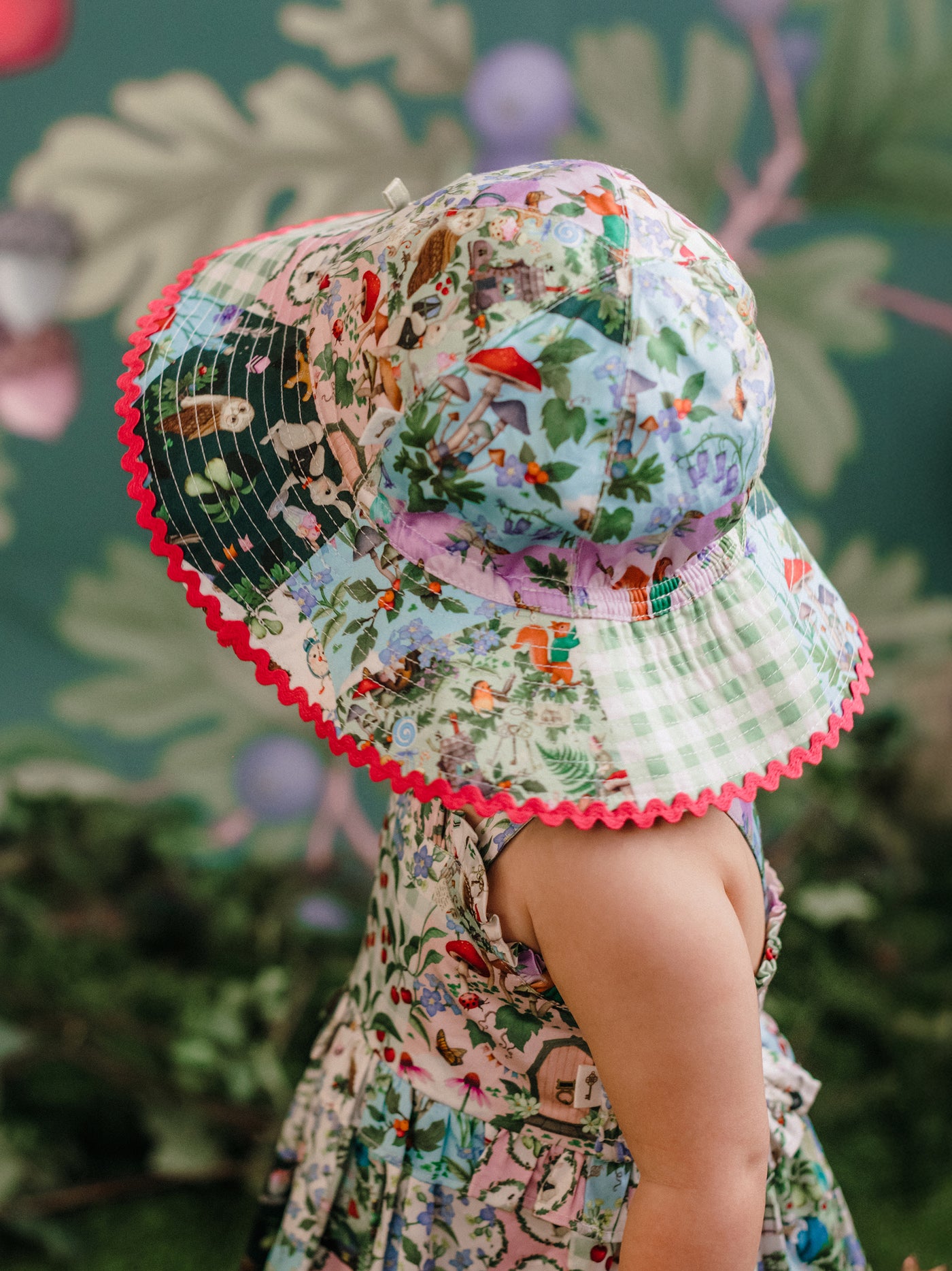 'The Magic Faraway Tree' Summer Baby Hat - Patchwork
