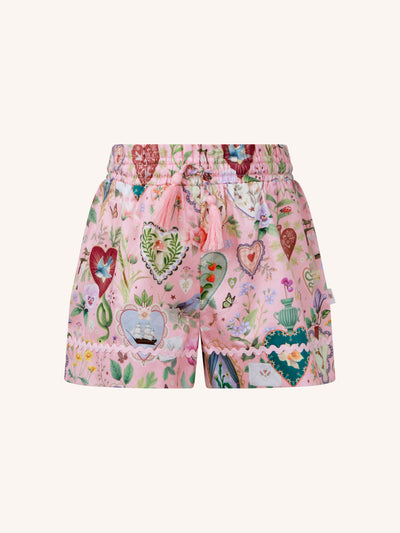 'All my Hearts' Amore Short - Parfait Pink