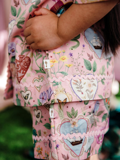 'All my Hearts' Amore Short - Parfait Pink