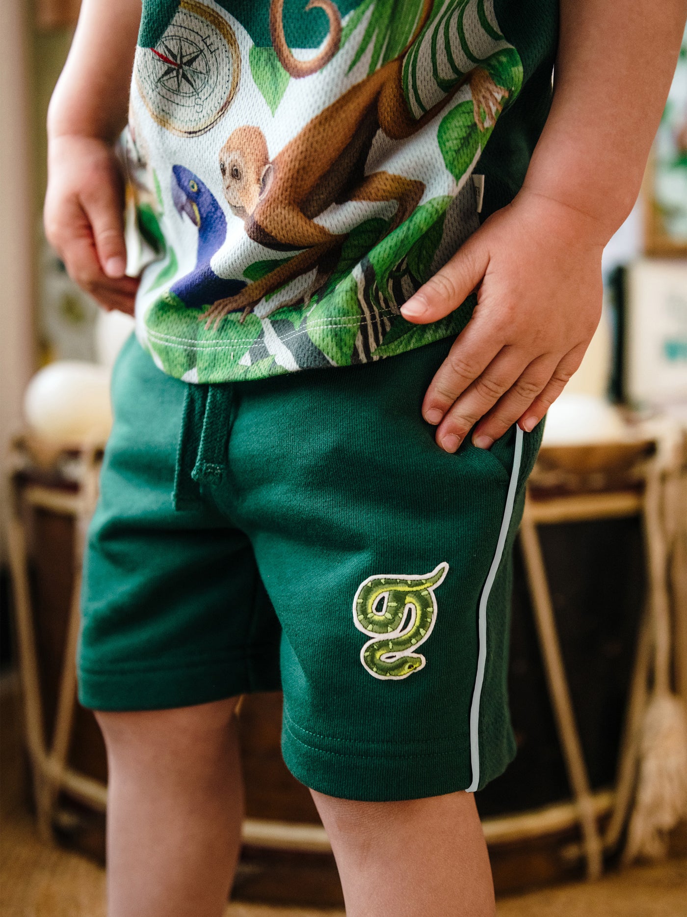 'Beautiful World' Navi Short - Forest