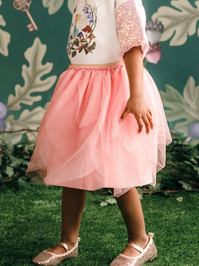 'The Magic Faraway Tree' Twirly Fairy Skirt - Sugar Pink