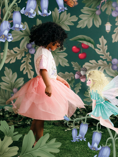 'The Magic Faraway Tree' Twirly Fairy Skirt - Sugar Pink