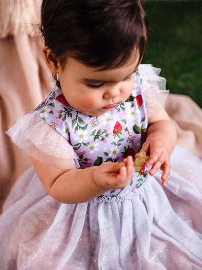 'All my Hearts' Dreamy Tutu Bodysuit Dress - Violet