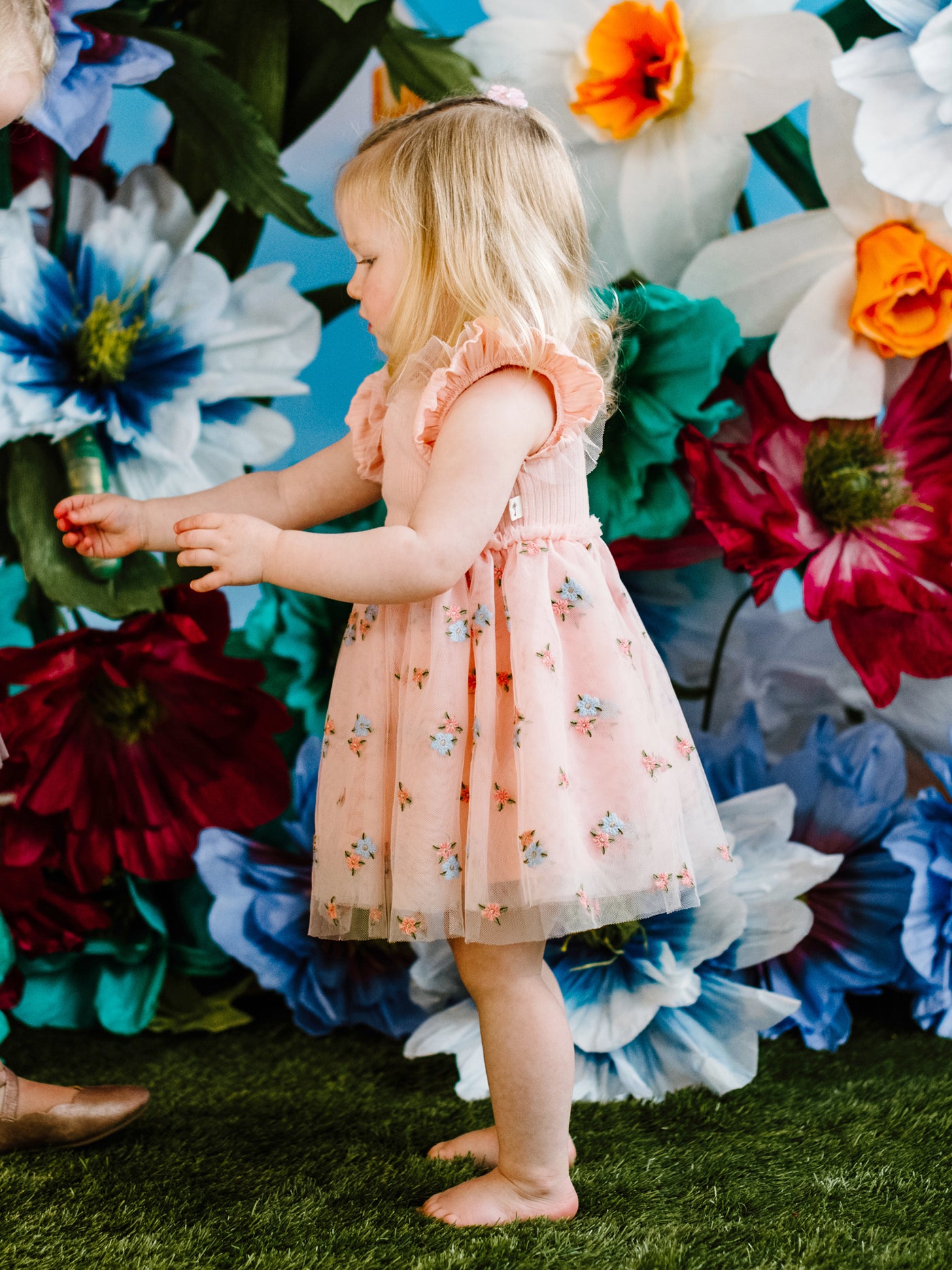 Bonnie Tutu Dress - Pearl Blush