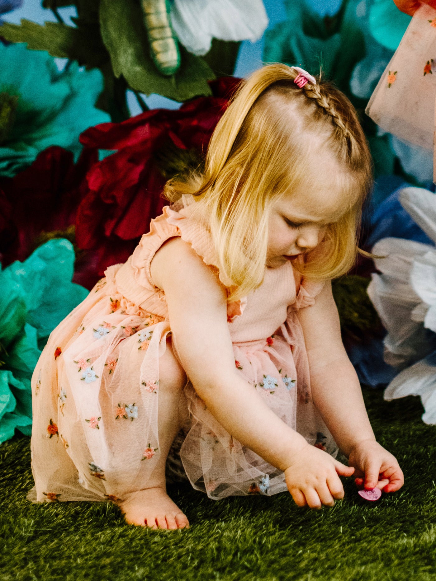 Bonnie Tutu Dress - Pearl Blush