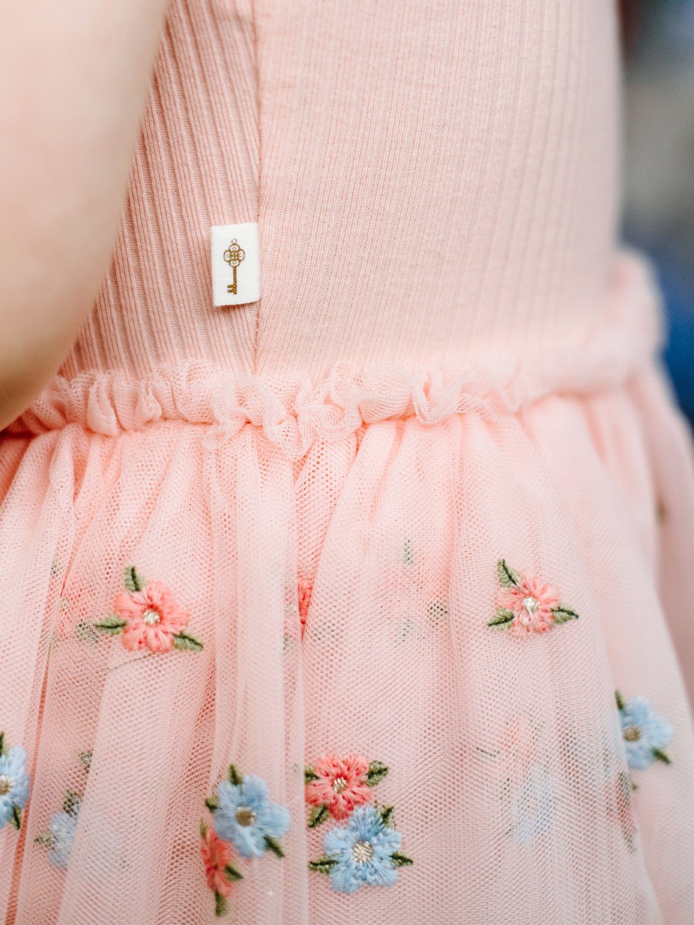 Bonnie Tutu Dress - Pearl Blush