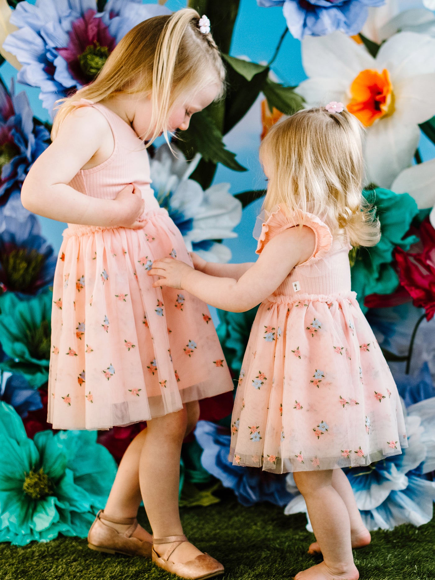 Bonnie Tutu Dress - Pearl Blush