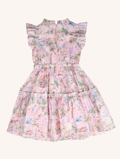 'Fairyland' Sweetheart Dress - Pink Lavender