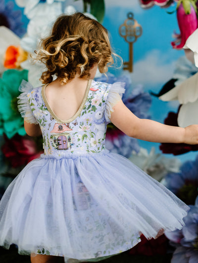 'Fairyland' Dreamy Tutu Dress - Cornflower