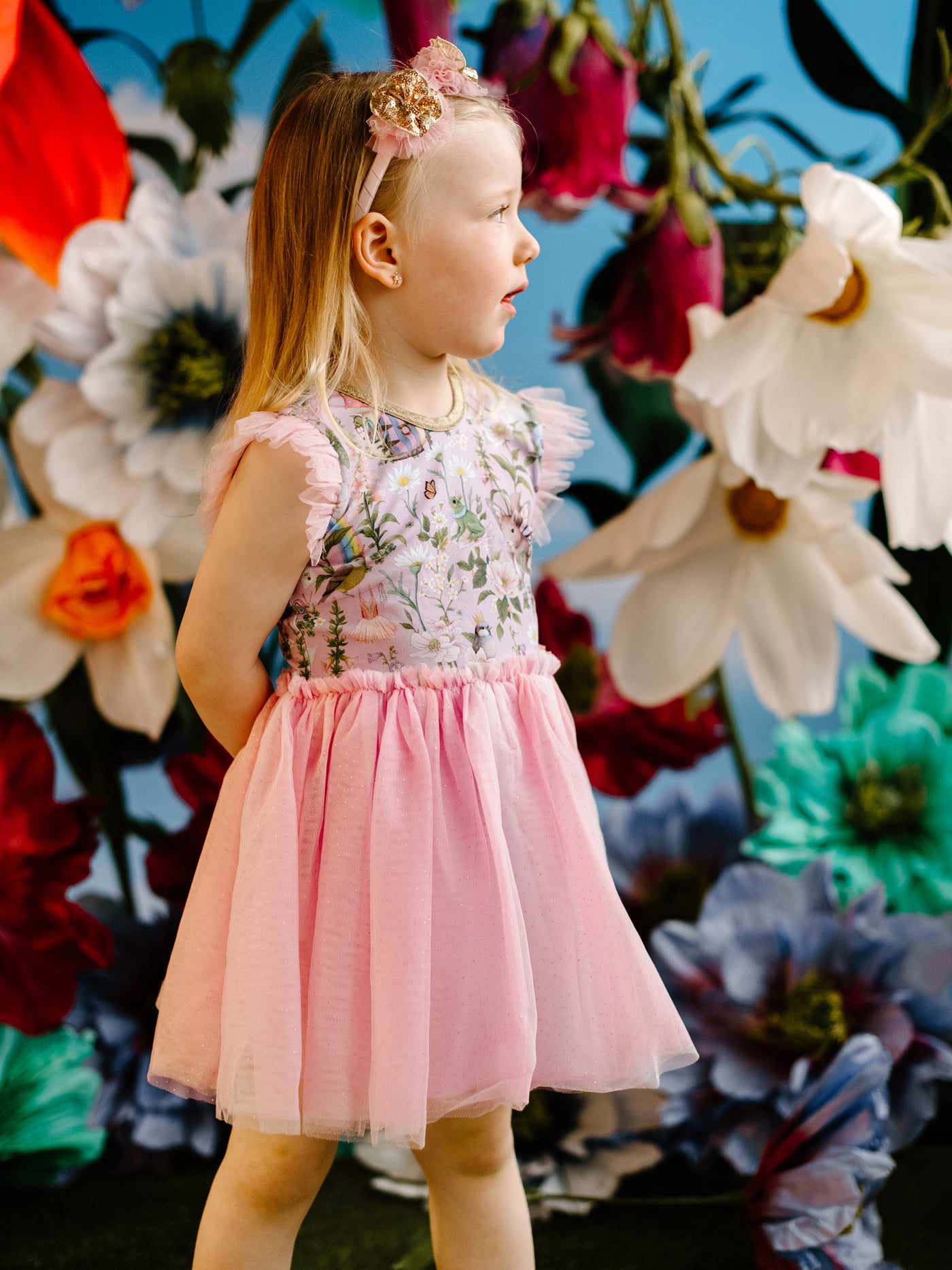 'Fairyland' Dreamy Tutu Dress - Pink Lavender