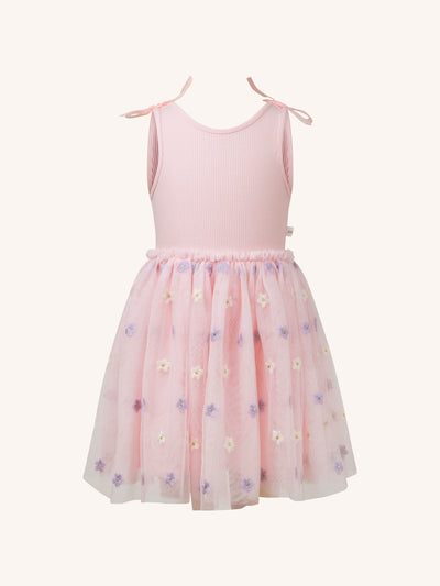 'All my Hearts' Bonnie Bow Dress - Blossom