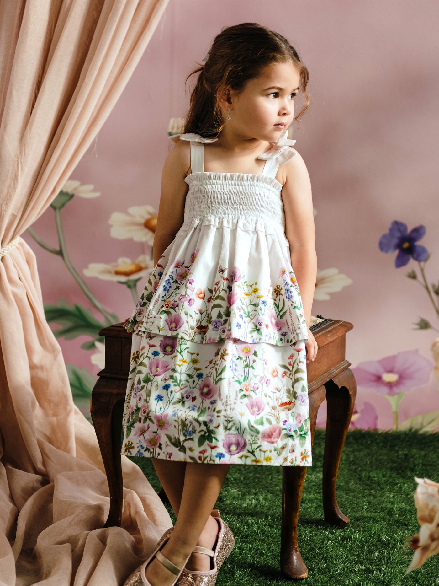 Lattice Dress - Snow