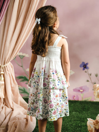 Lattice Dress - Snow