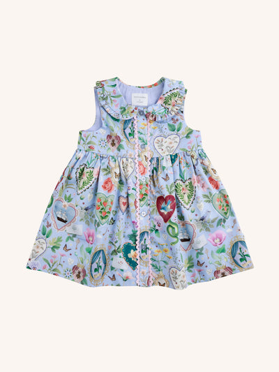 All my Hearts' Flossie Dress - Powder Blue