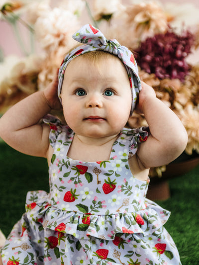 'Hearts Floral' Cornelia Dress - Violet