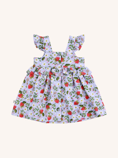 'Hearts Floral' Cornelia Dress - Violet