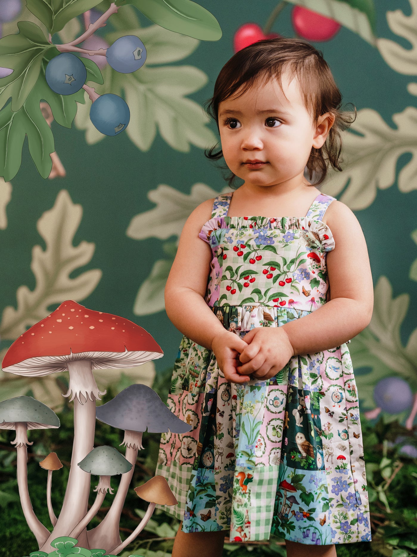 'The Magic Faraway Tree' Pretty Patchwork Dress Baby - Patchwork