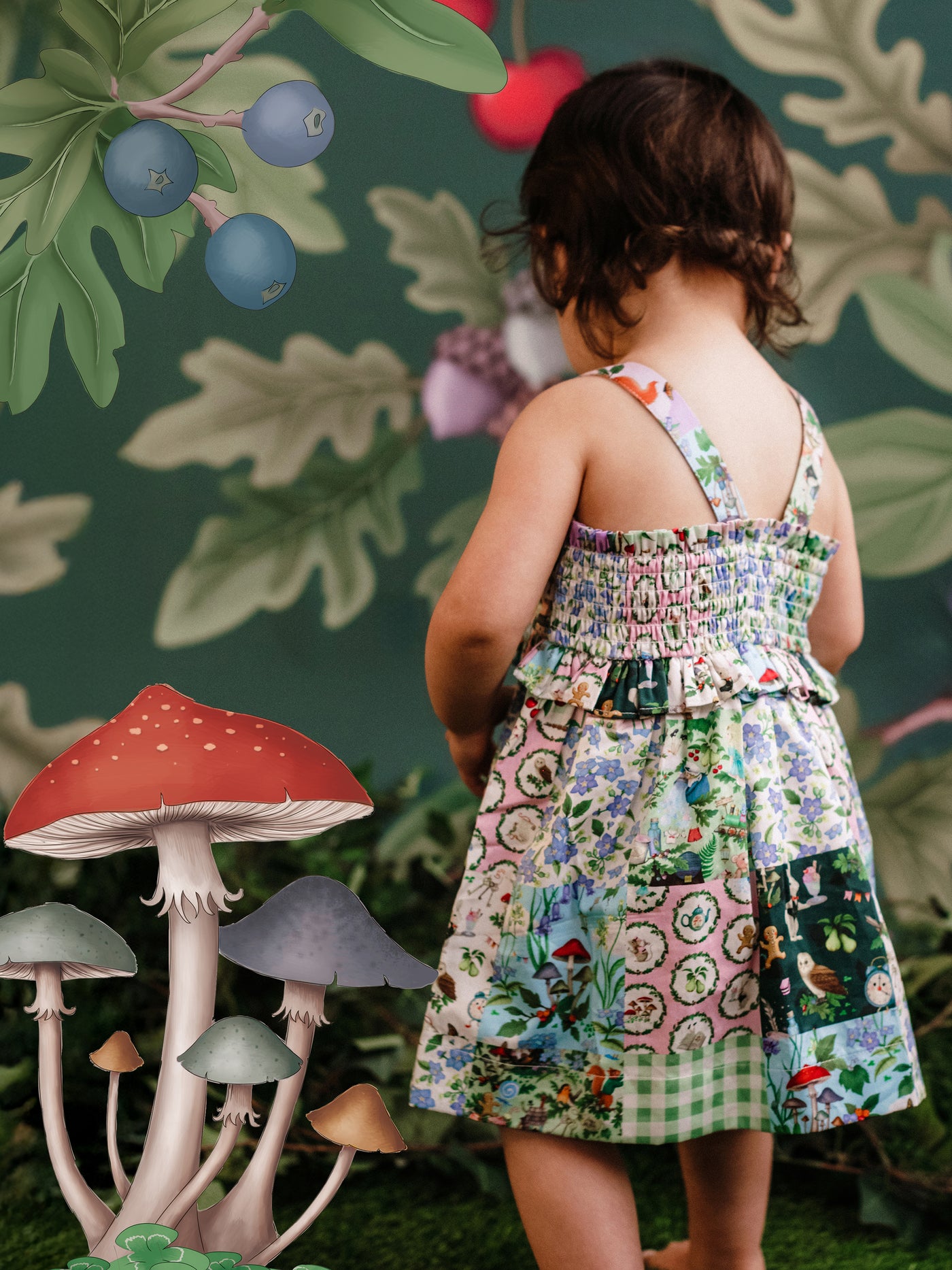 'The Magic Faraway Tree' Pretty Patchwork Dress Baby - Patchwork