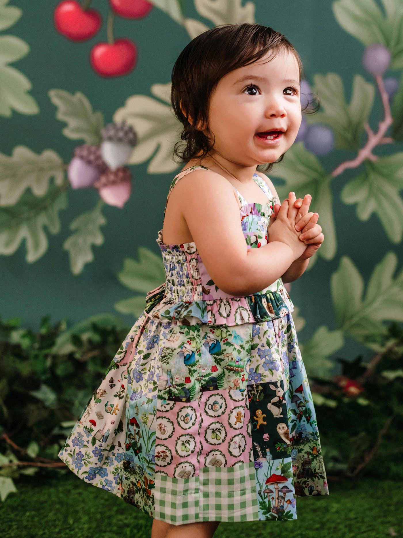 'The Magic Faraway Tree' Pretty Patchwork Dress Baby - Patchwork