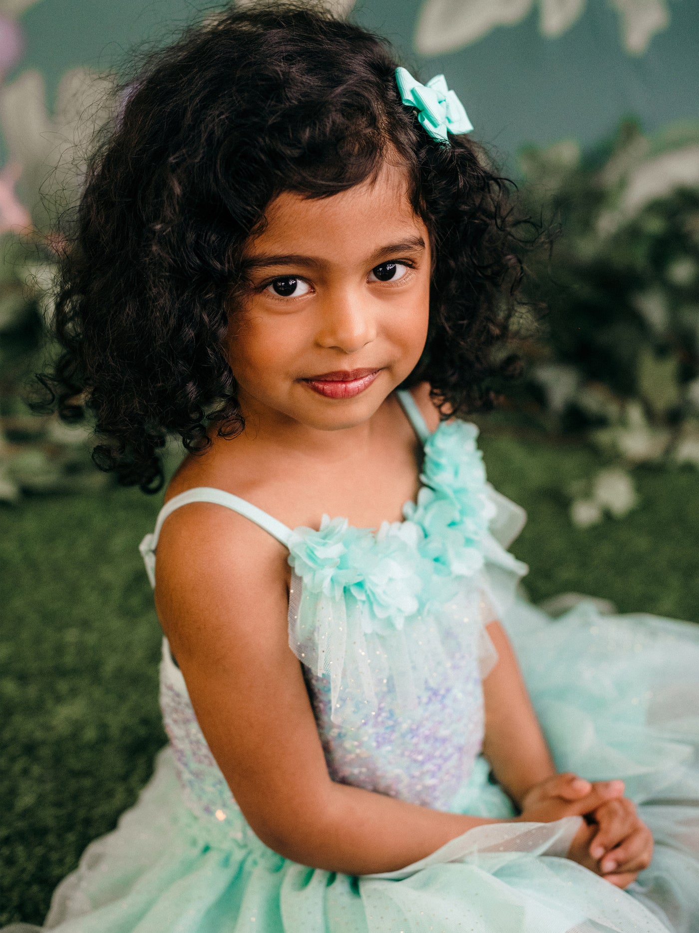 'The Magic Faraway Tree' Fancy Fairy Dress - Aqua Sky