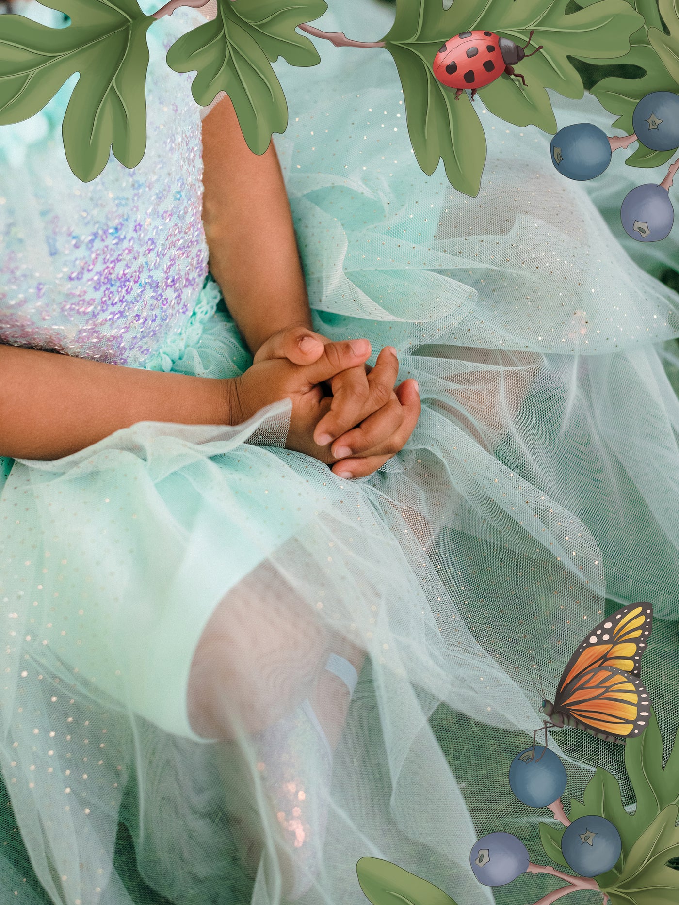 'The Magic Faraway Tree' Fancy Fairy Dress - Aqua Sky