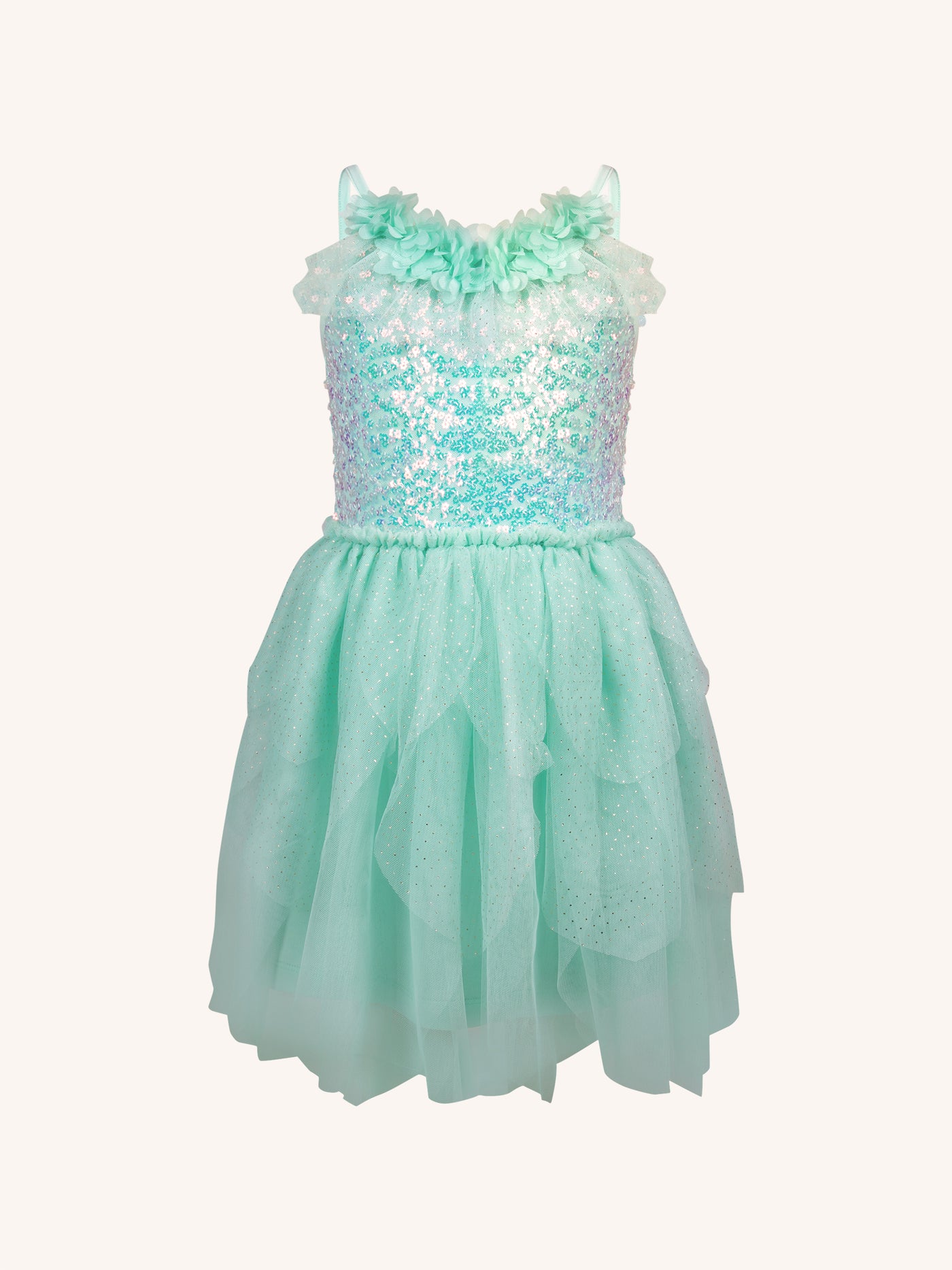 'The Magic Faraway Tree' Fancy Fairy Dress - Aqua Sky