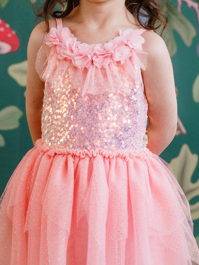 'The Magic Faraway Tree' Fancy Fairy Dress  - Sugar Pink