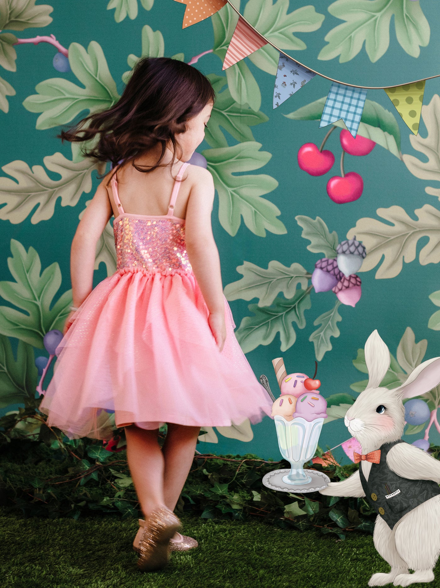 'The Magic Faraway Tree' Fancy Fairy Dress  - Sugar Pink