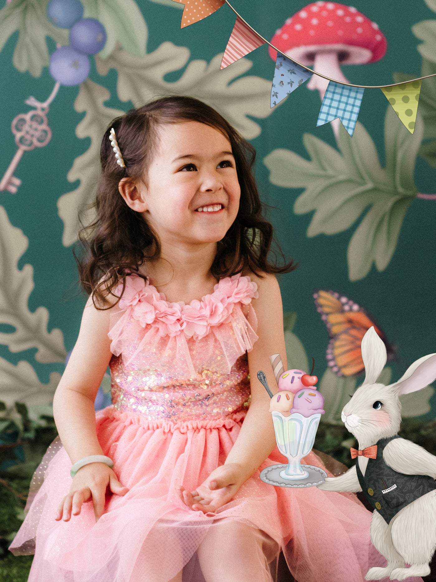 'The Magic Faraway Tree' Fancy Fairy Dress  - Sugar Pink