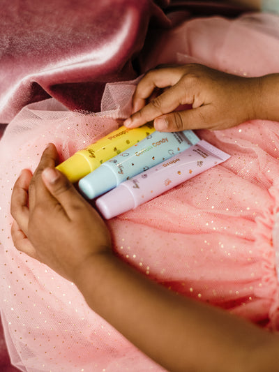 Fleur Harris X Oh Flossy 'Garden of Dreams' Natural Lip Gloss Set