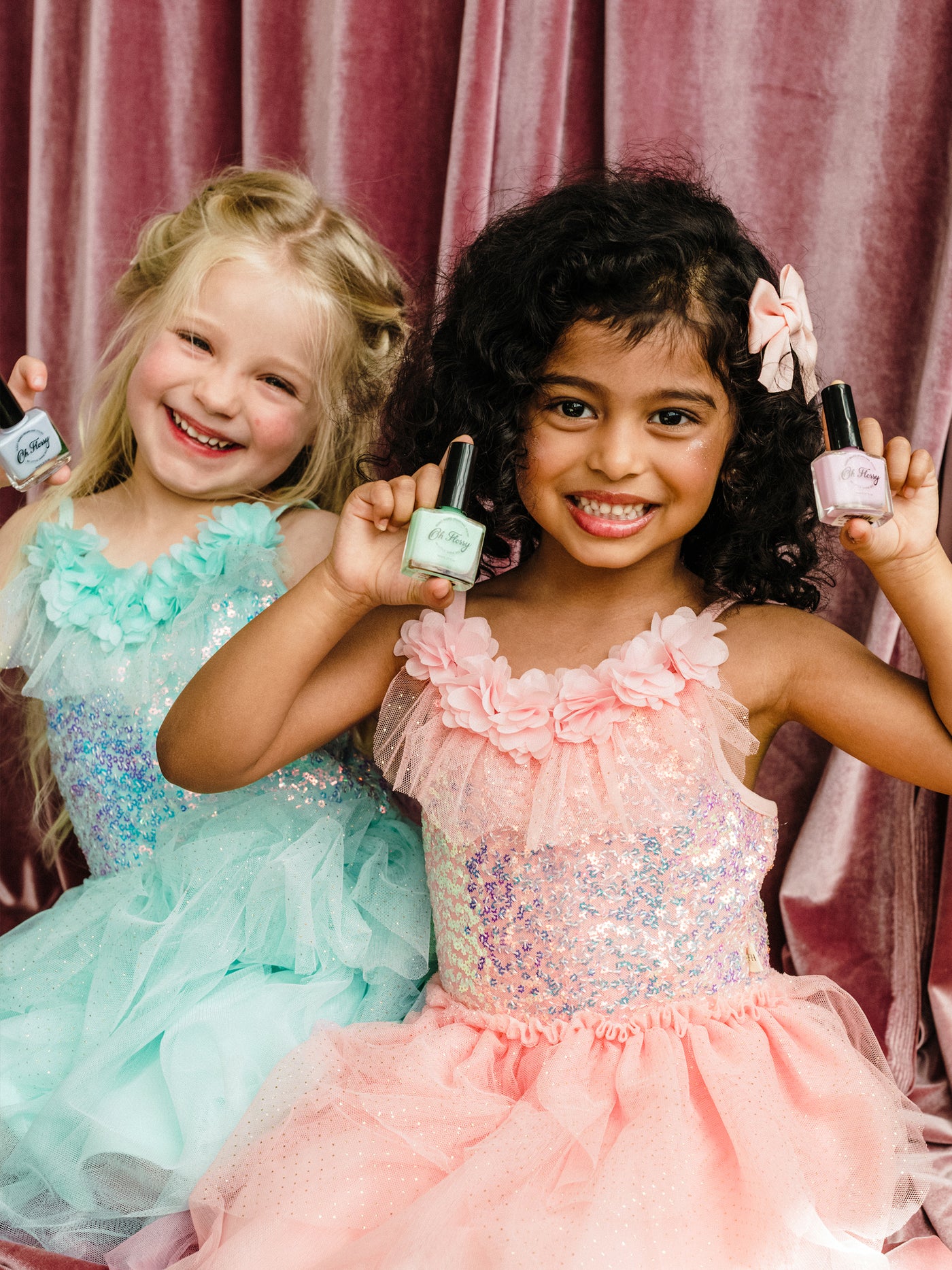 Fleur Harris X Oh Flossy 'Garden of Dreams' Kids Nail Polish Set