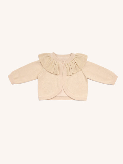 Sparkle Glitter Cardigan - Gold