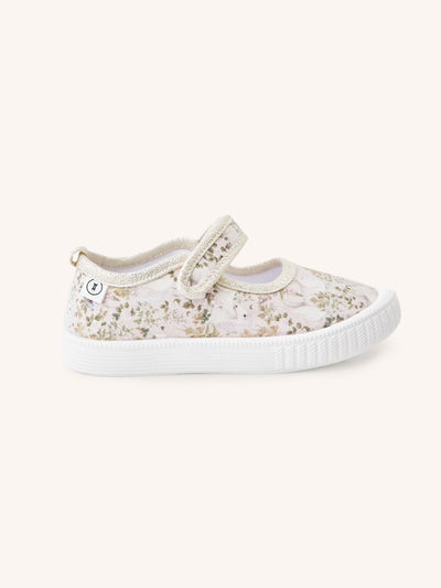 'Field of Dreams' Mary-Jane Canvas Shoes