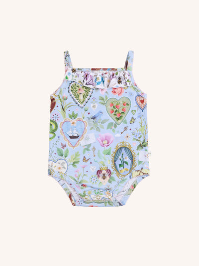 All my Hearts' Cutie Pie Bodysuit - Powder Blue