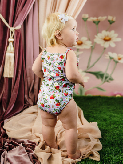 All my Hearts' Cutie Pie Bodysuit - Violet
