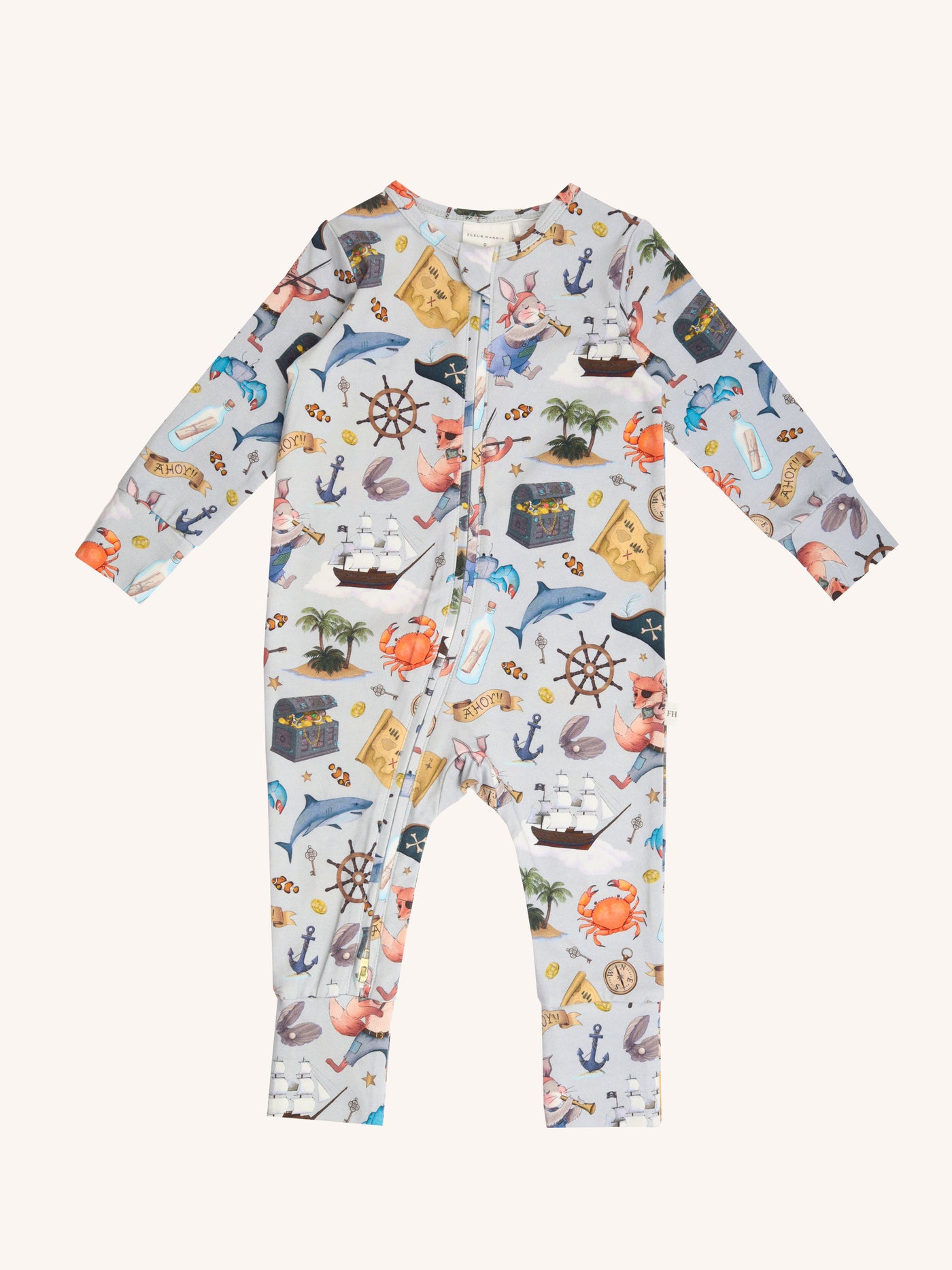 'Ships Ahoy!' Timeless Coverall Onesie