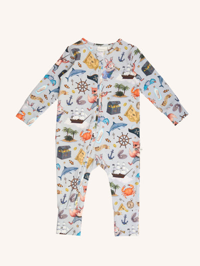 'Ships Ahoy!' Timeless Coverall Onesie