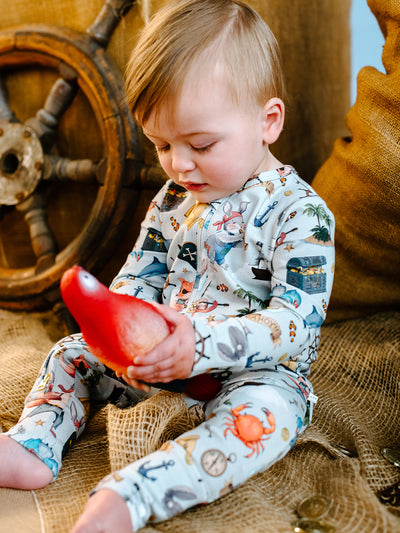 'Ships Ahoy!' Timeless Coverall Onesie