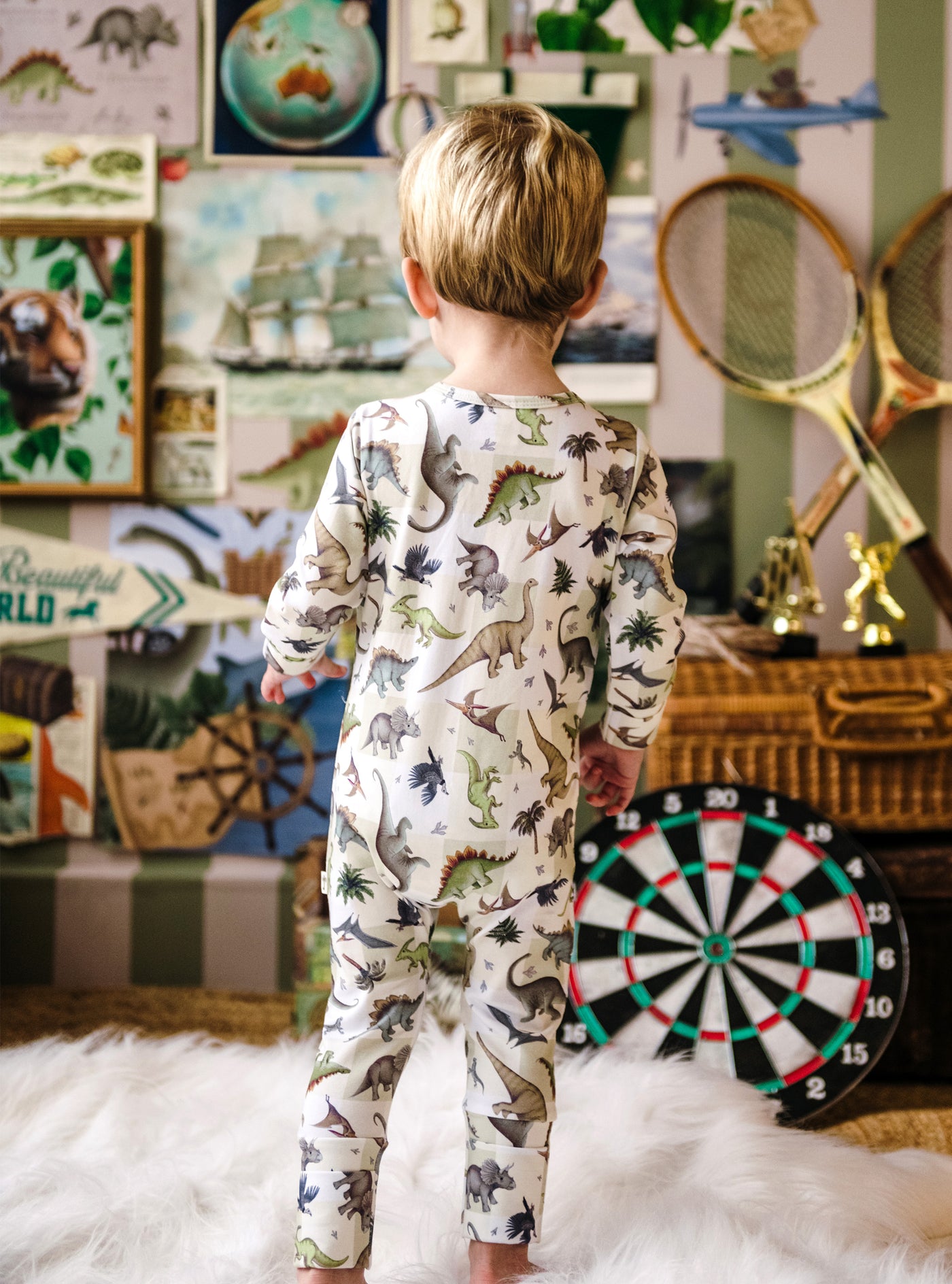 'Prehistorica' Timeless Coverall - Avocado