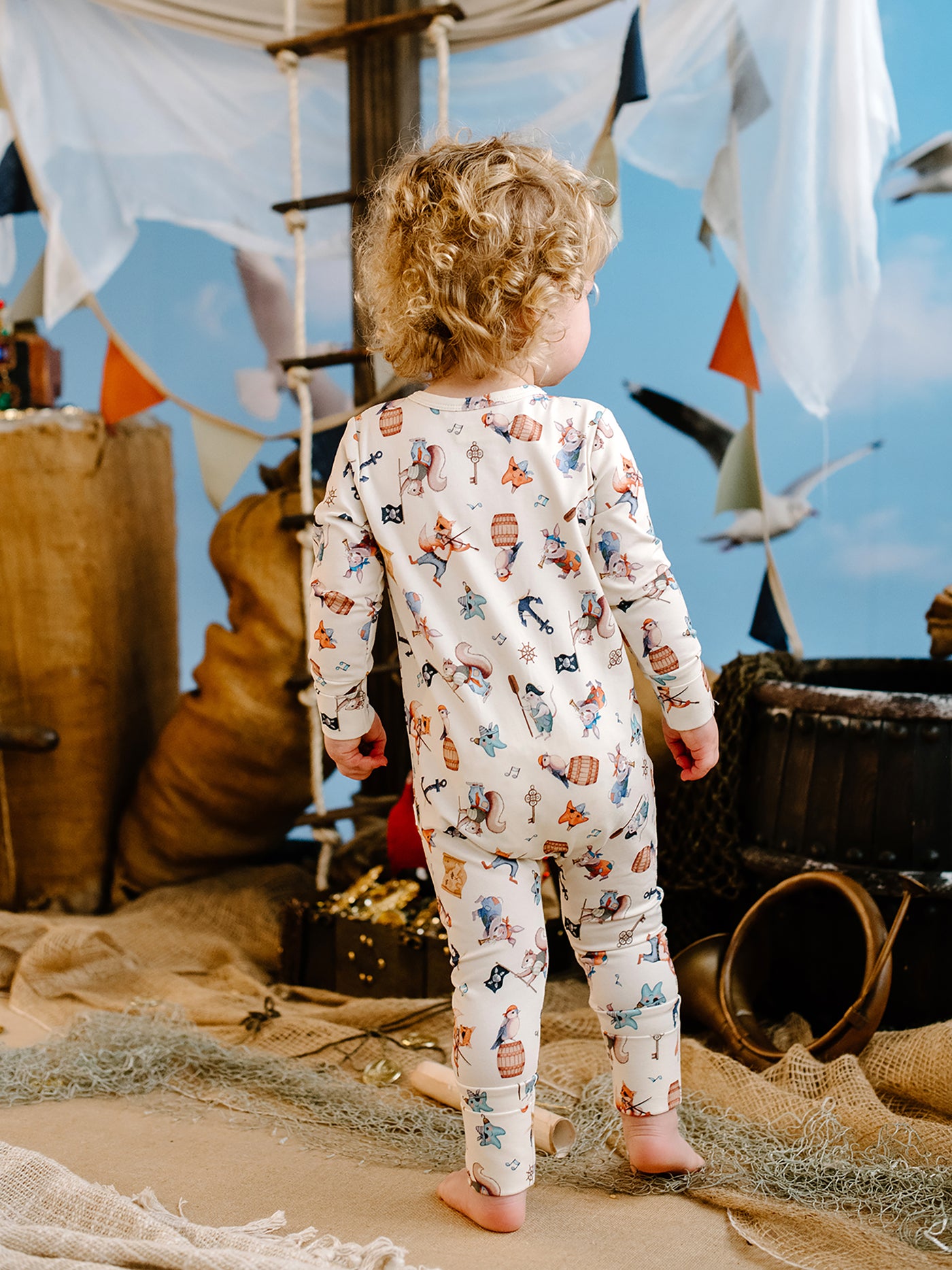 'Sea Shanty' Timeless Coverall Onesie